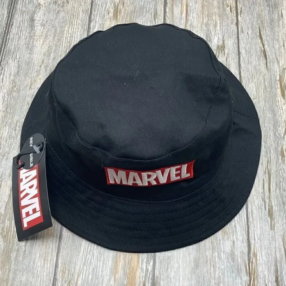 Marvel Kids Reversible Bucket Sun Hat Summer